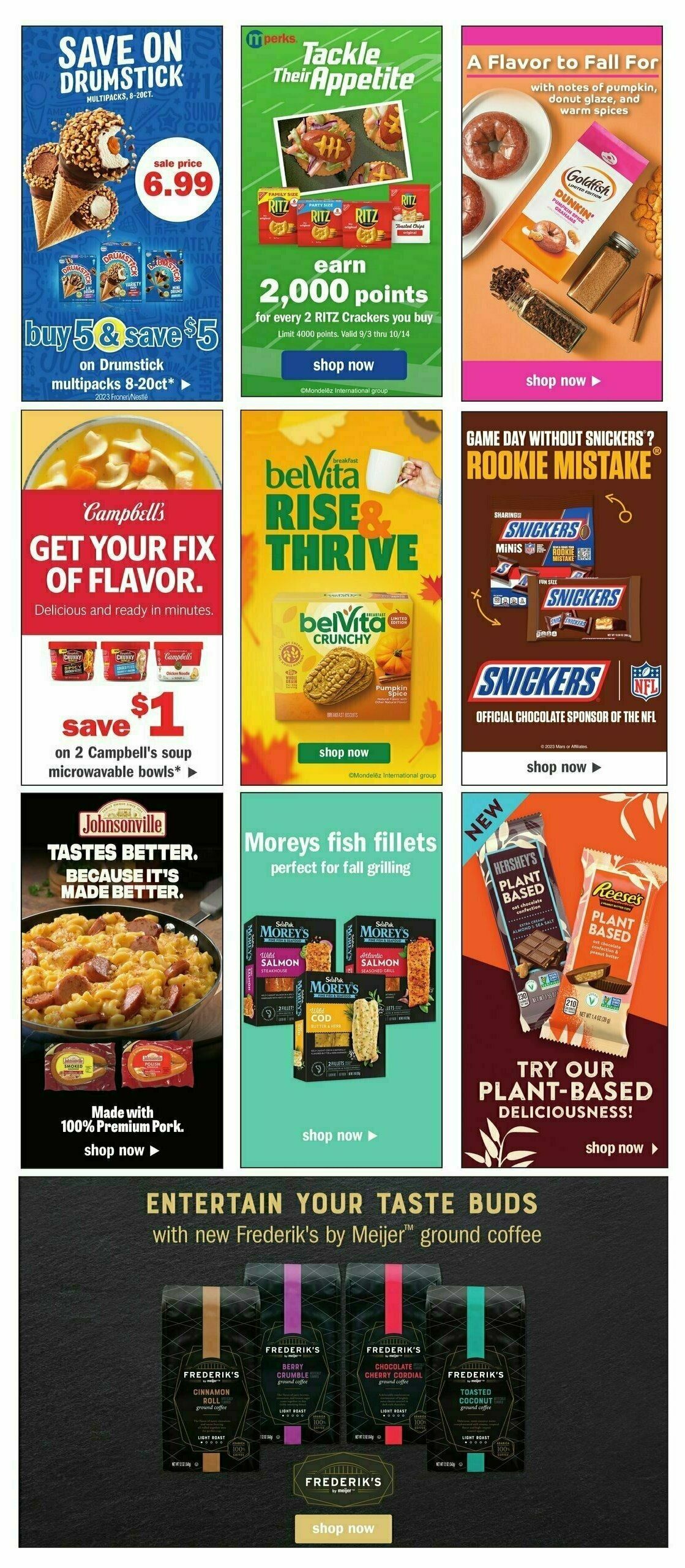 Meijer Weekly Ad from September 3