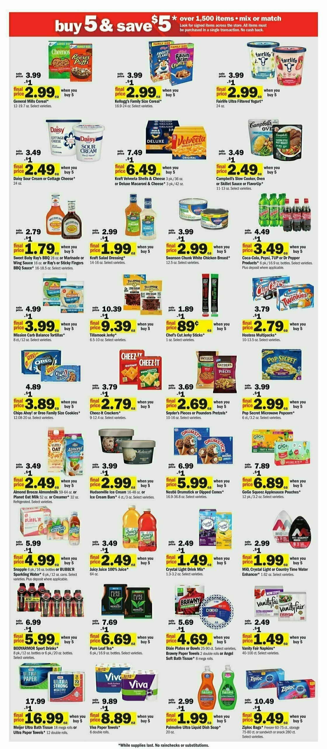 Meijer Weekly Ad from September 3