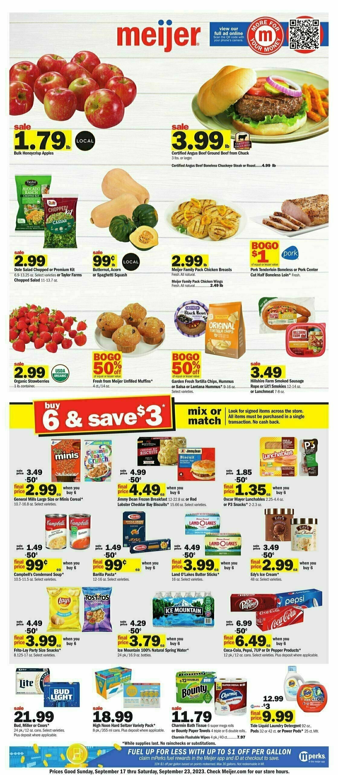 Meijer Weekly Ad from September 17