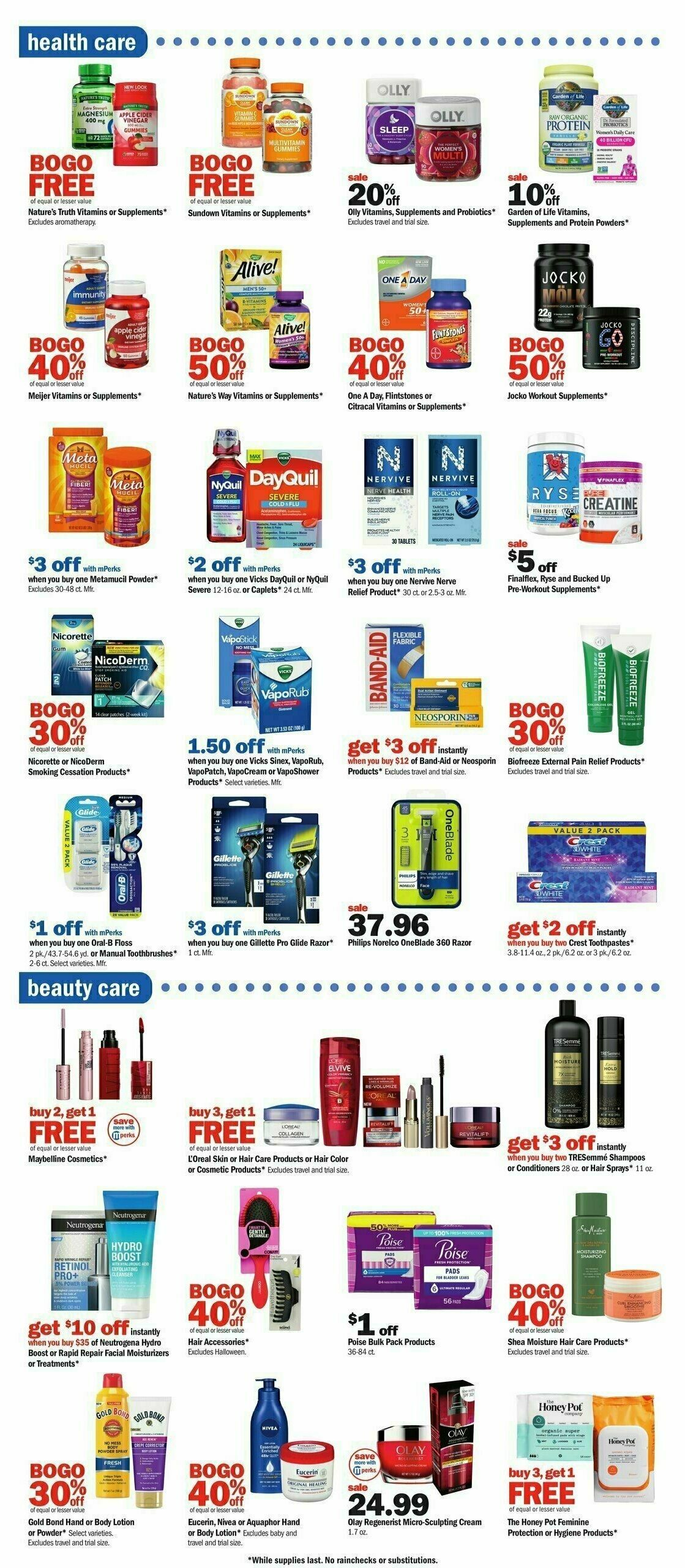 Meijer Weekly Ad from September 17