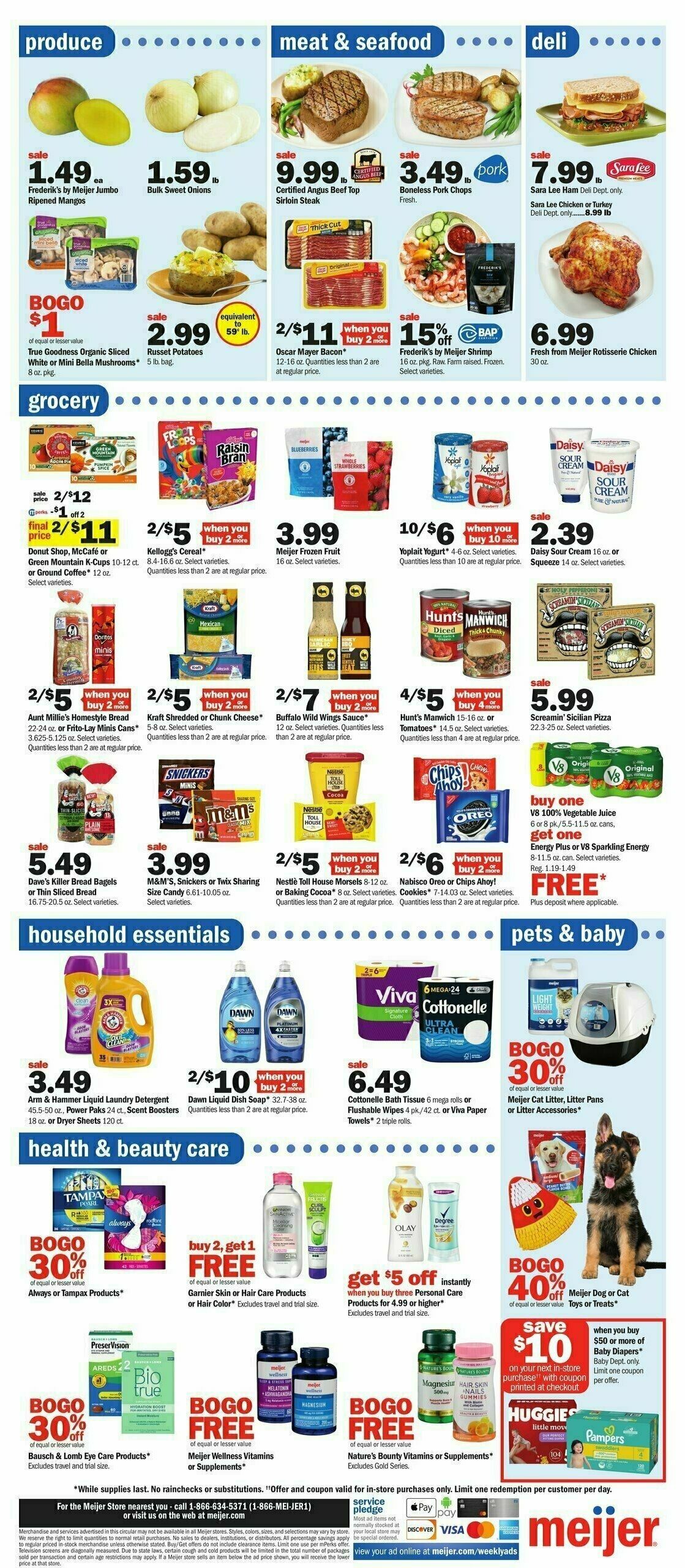 Meijer Weekly Ad from September 17