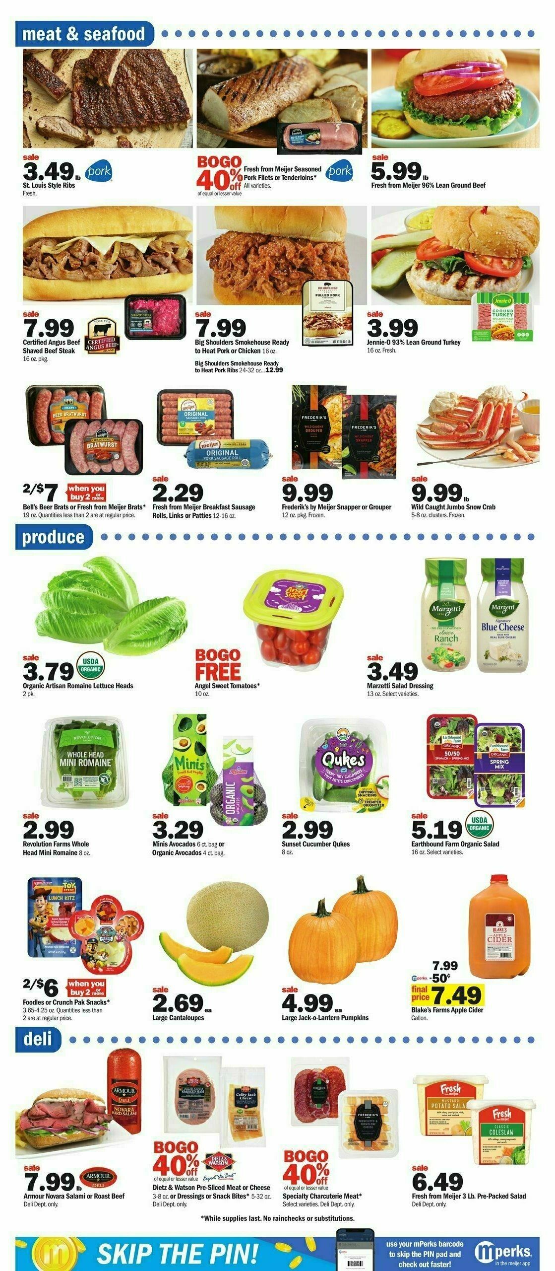 Meijer Weekly Ad from September 17