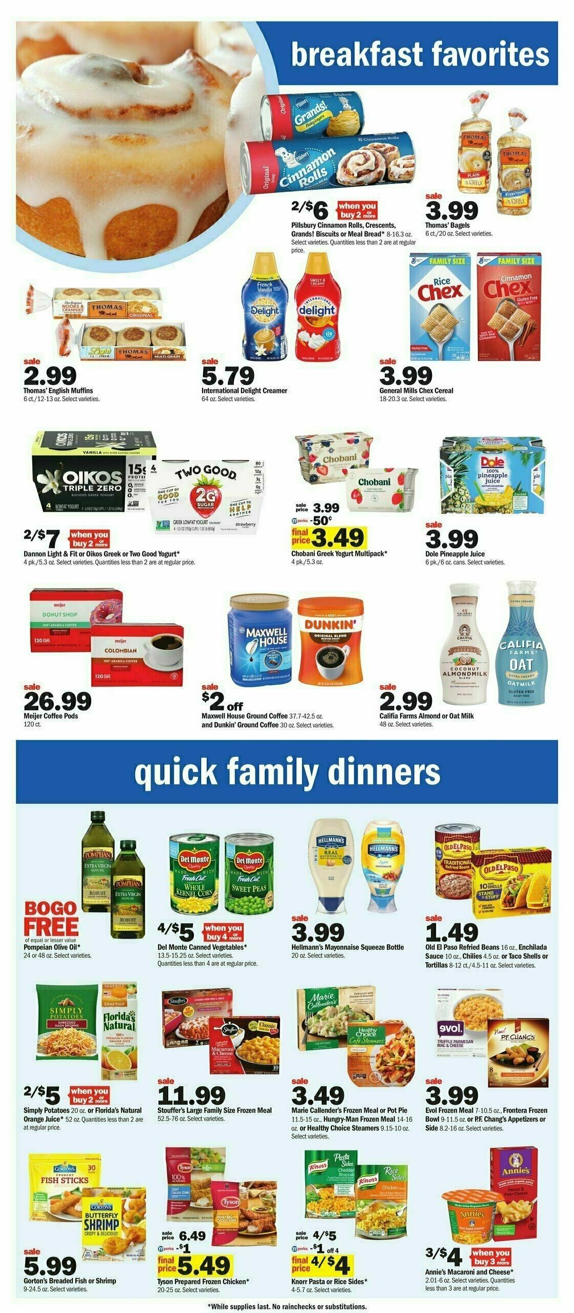 Meijer Weekly Ad from September 17