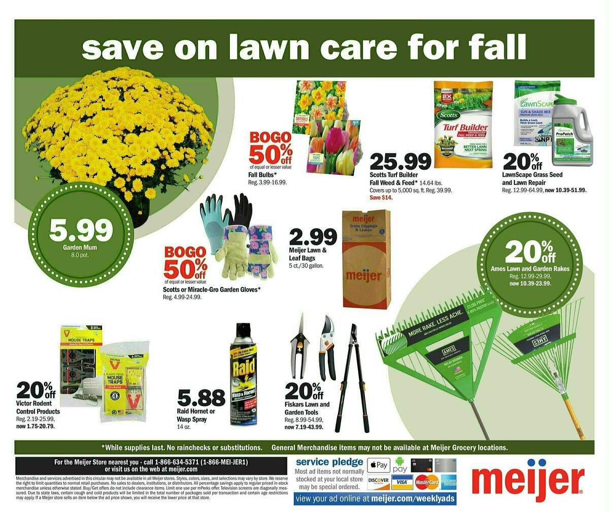 Meijer Automotive Ad Weekly Ad from September 17