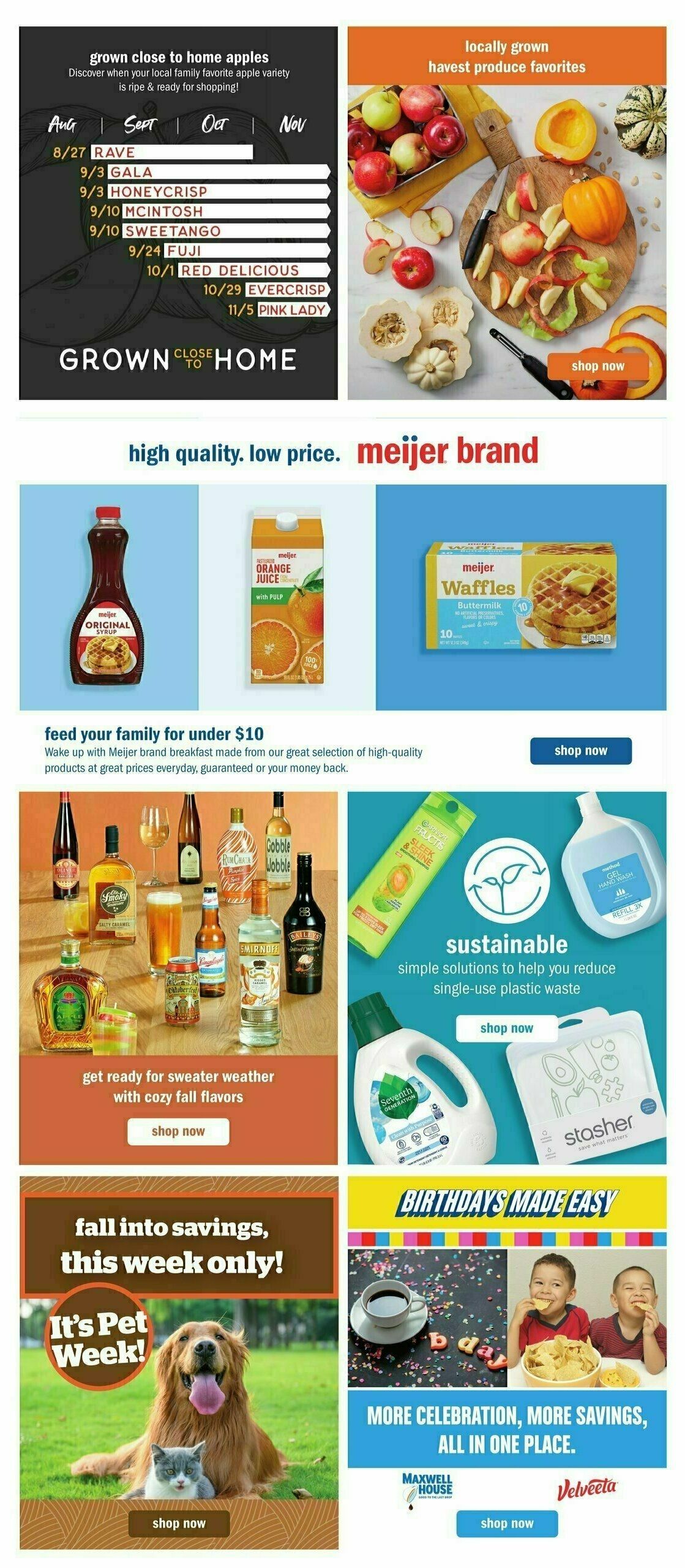 Meijer Weekly Ad from September 24