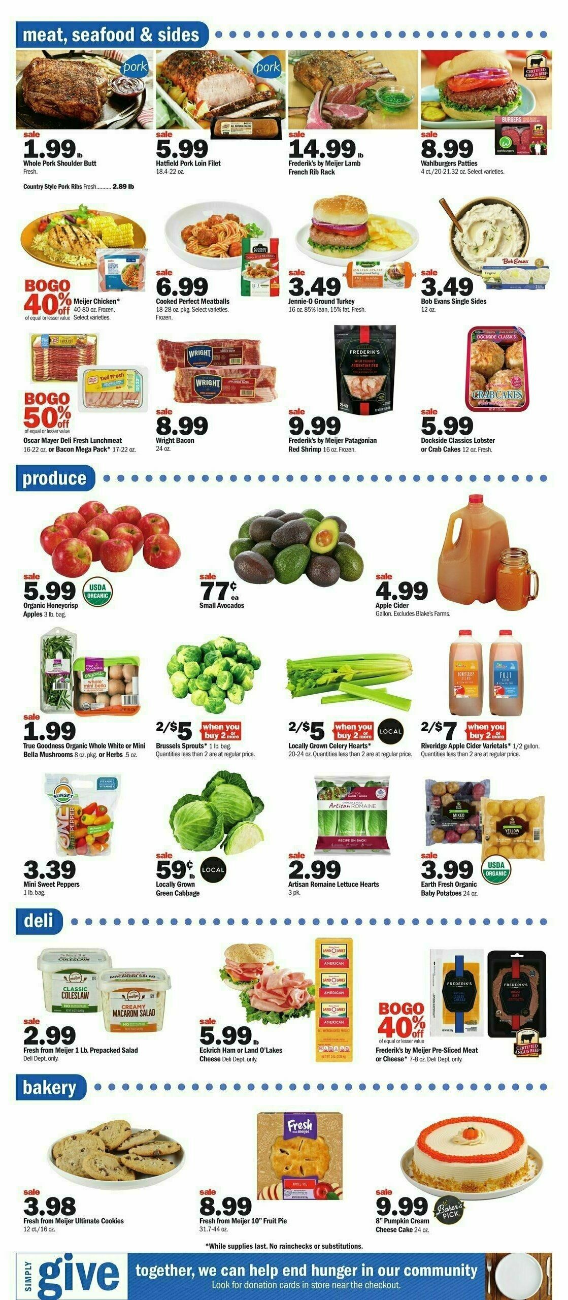 Meijer Weekly Ad from September 24