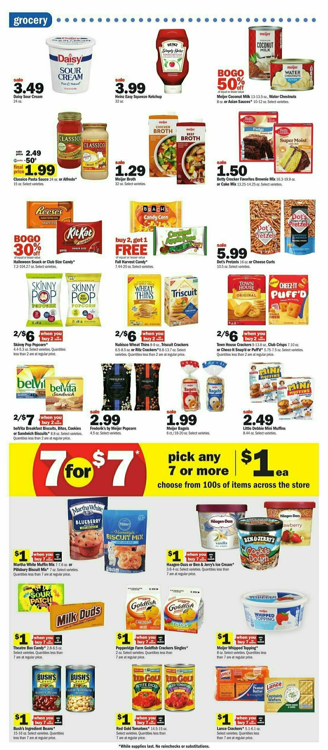 Meijer Weekly Ad from September 24