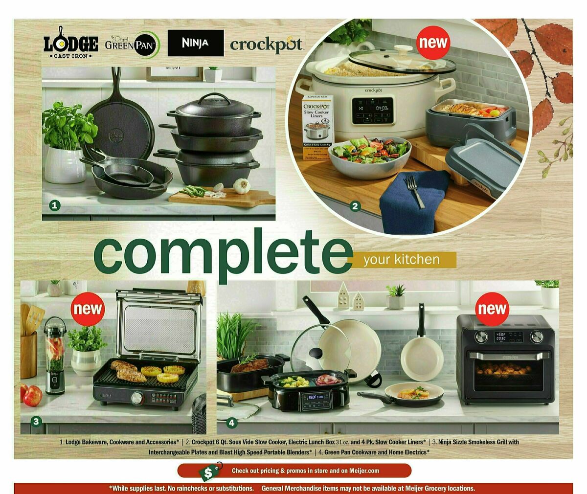 Meijer Home Weekly Ad from September 24
