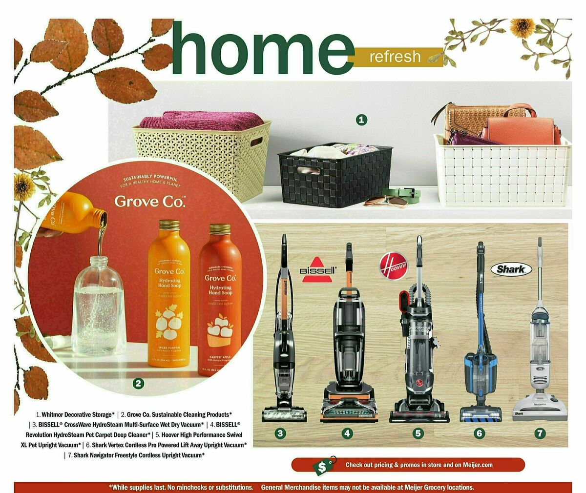 Meijer Home Weekly Ad from September 24