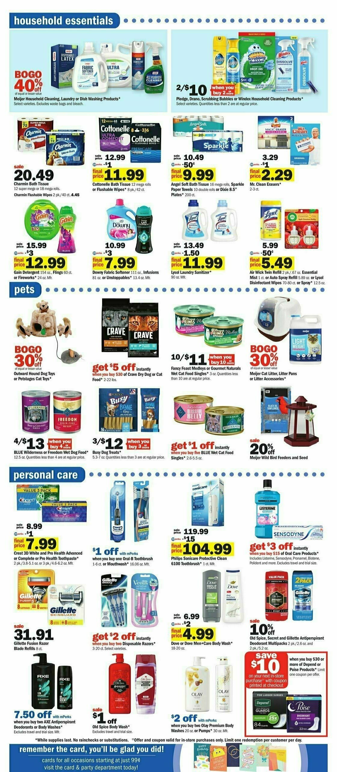 Meijer Weekly Ad from October 1