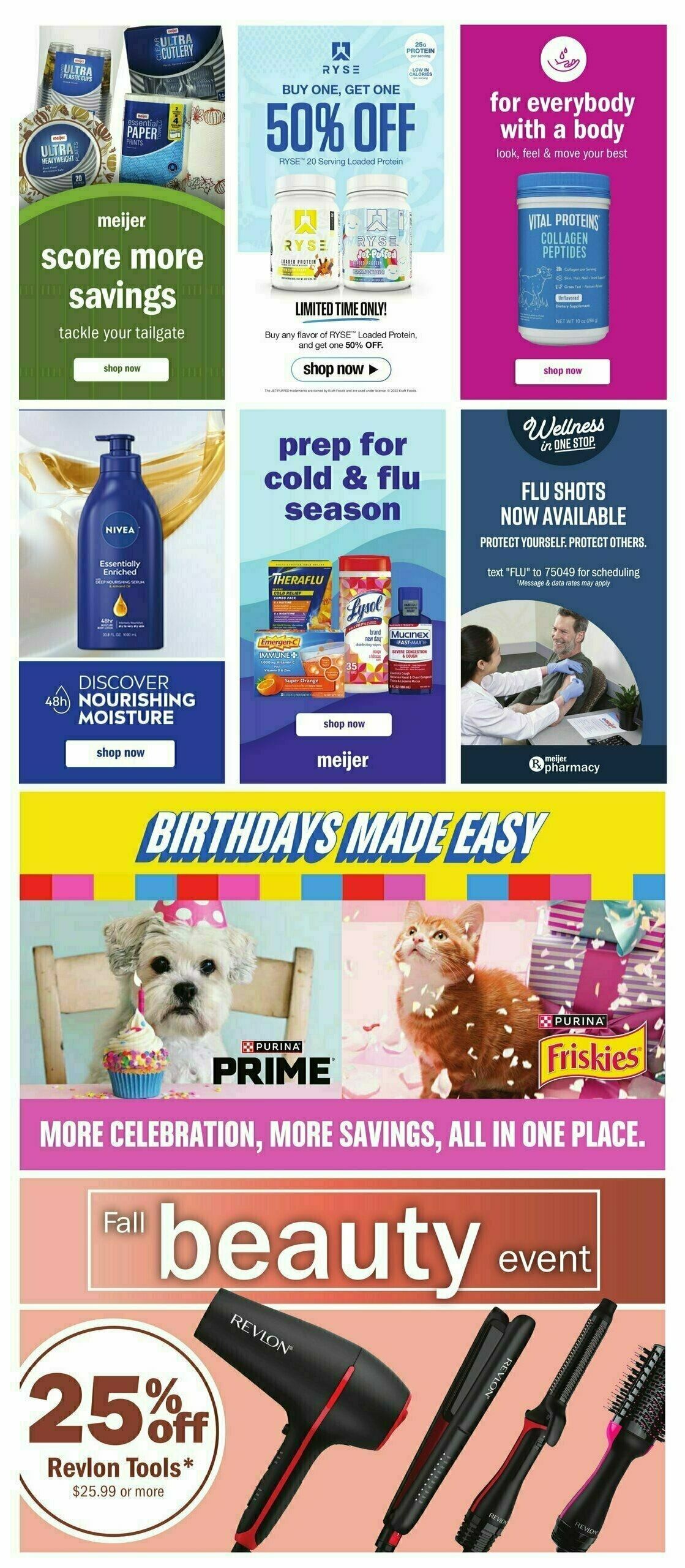Meijer Weekly Ad from October 1