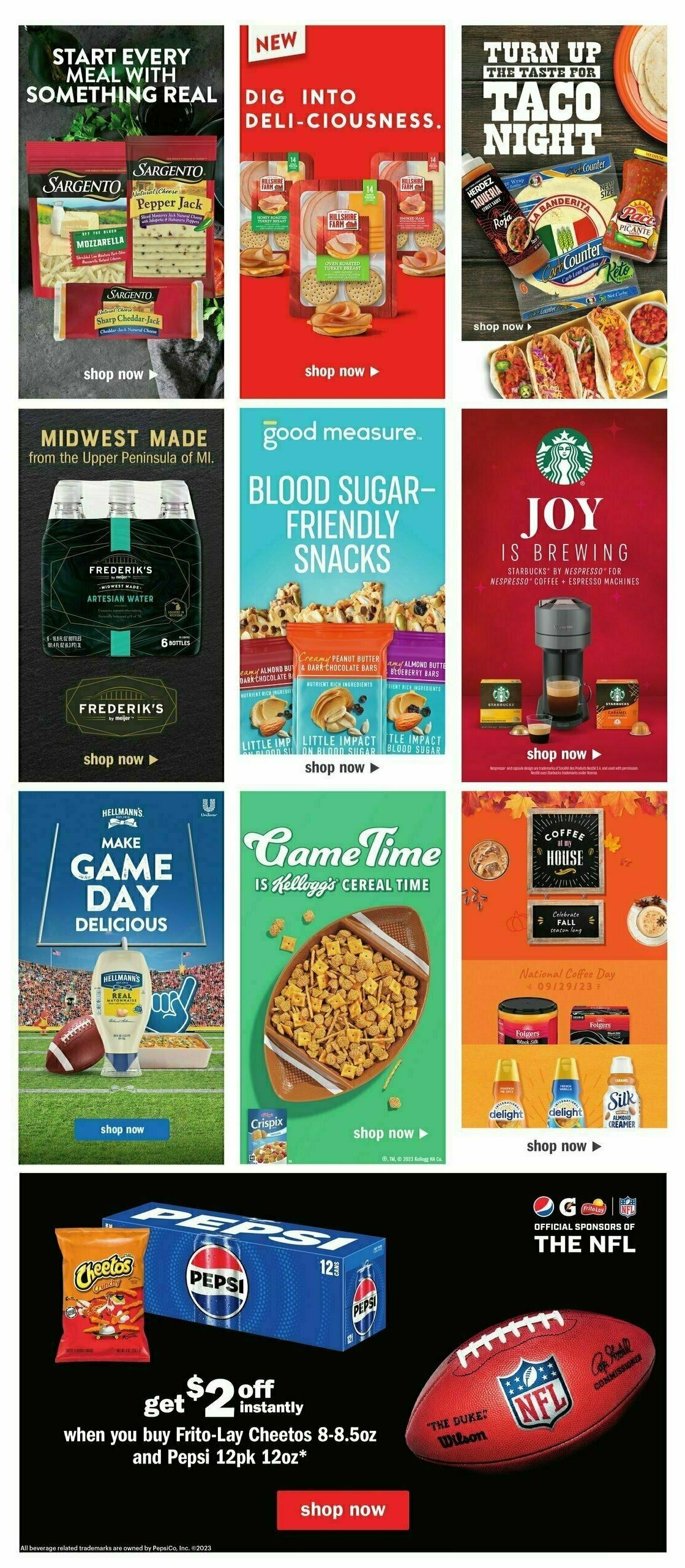 Meijer Weekly Ad from October 1