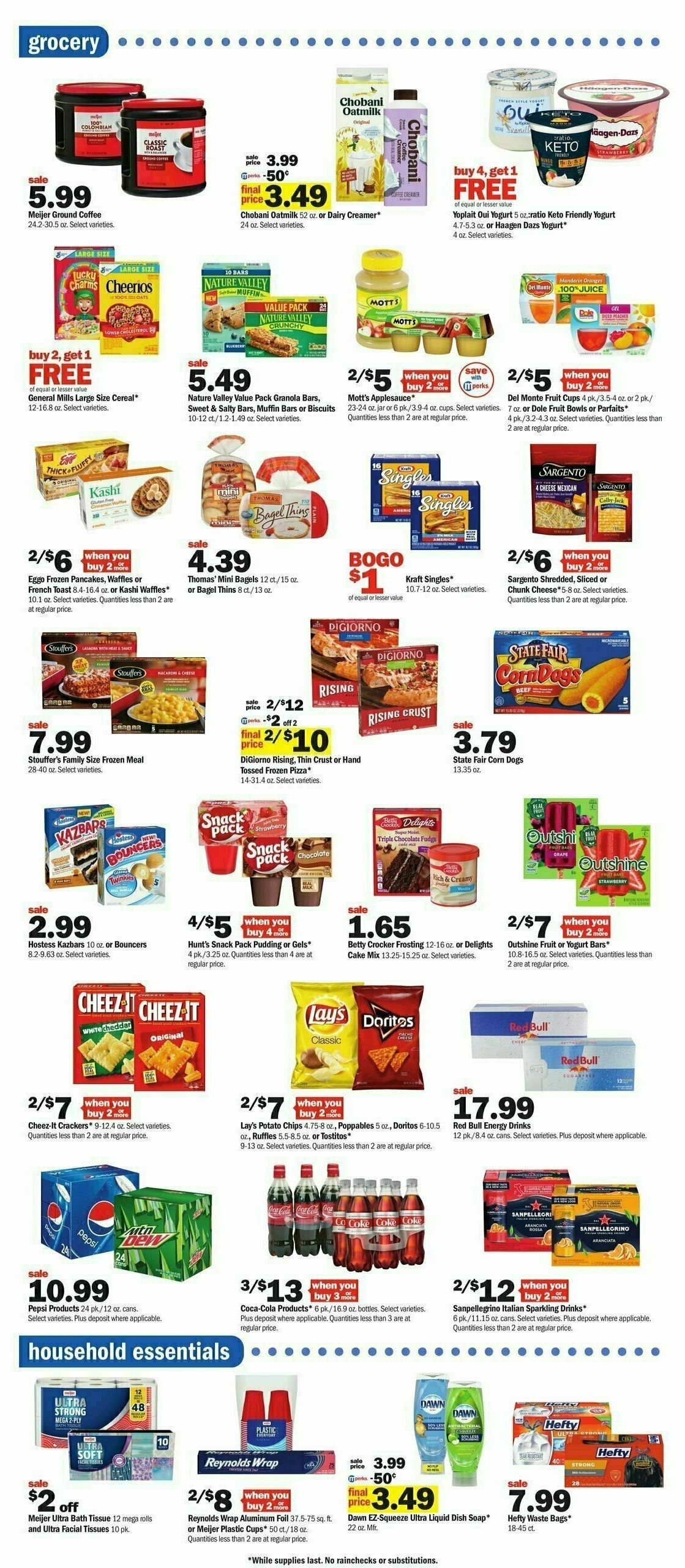 Meijer Weekly Ad from October 1