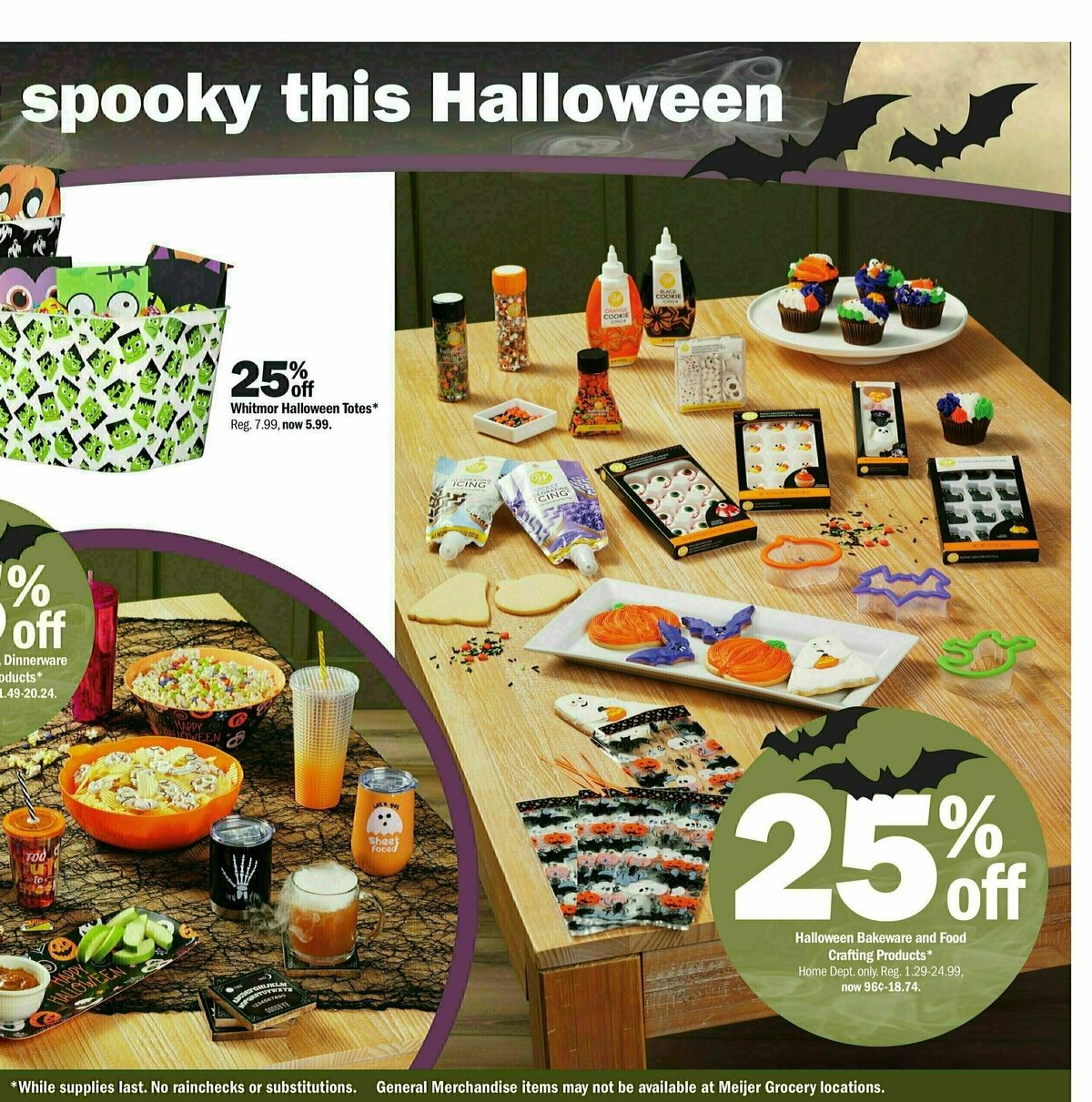 Meijer Halloween Weekly Ad from October 1