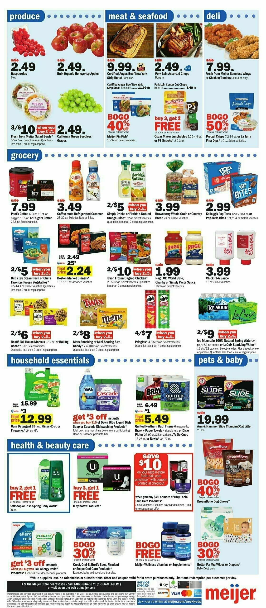 Meijer Weekly Ad from October 8
