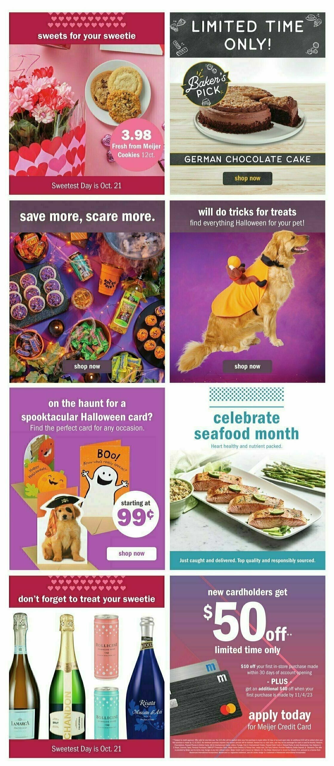 Meijer Weekly Ad from October 15