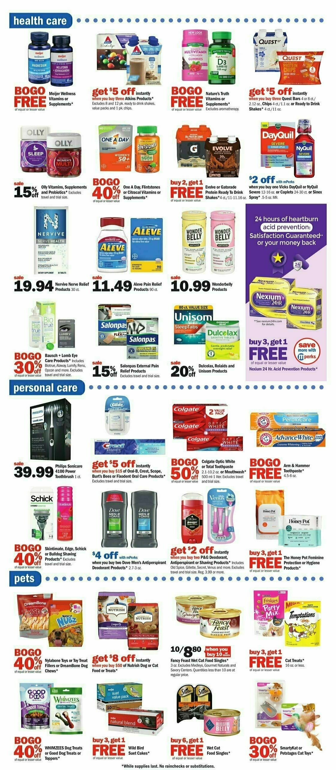 Meijer Weekly Ad from October 15