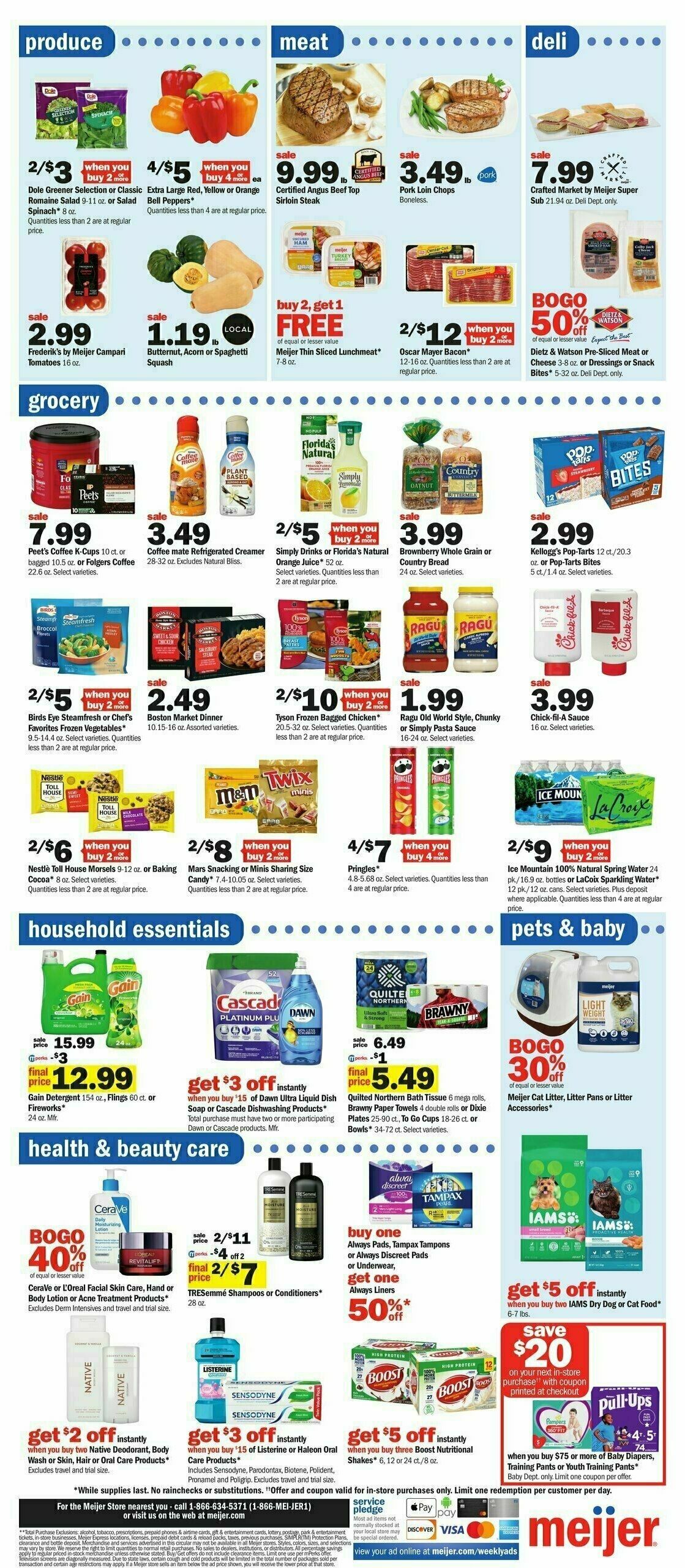 Meijer Weekly Ad from October 15