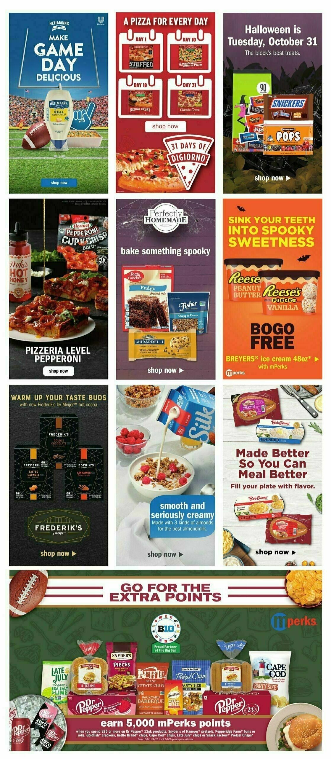 Meijer Weekly Ad from October 15