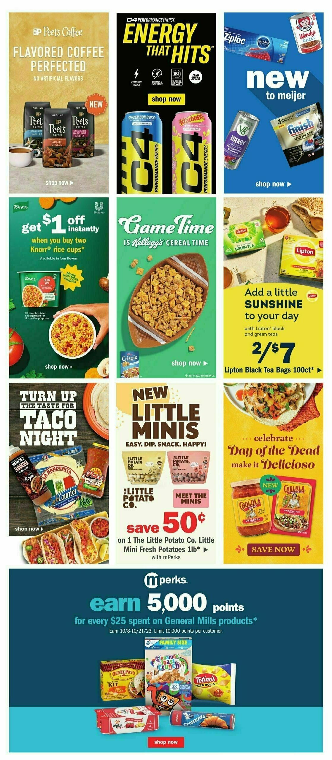 Meijer Weekly Ad from October 15