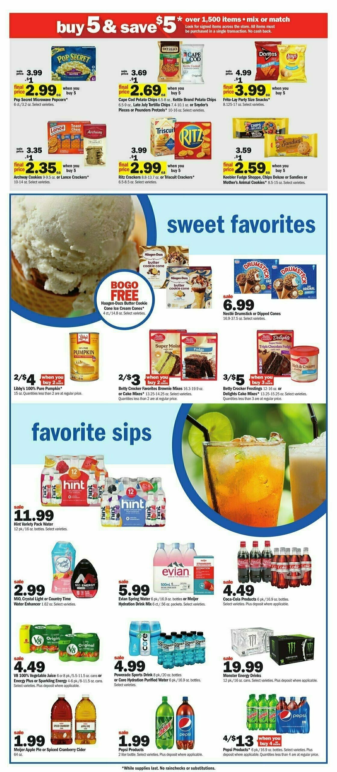 Meijer Weekly Ad from October 15