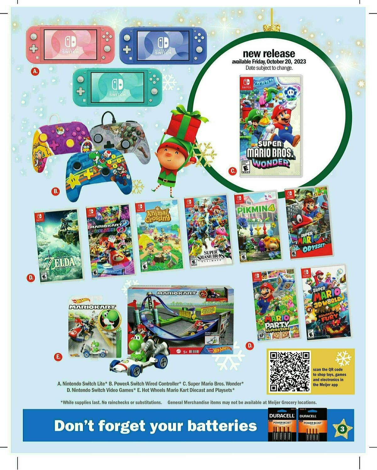 Meijer Electronics Guide Weekly Ad from October 15