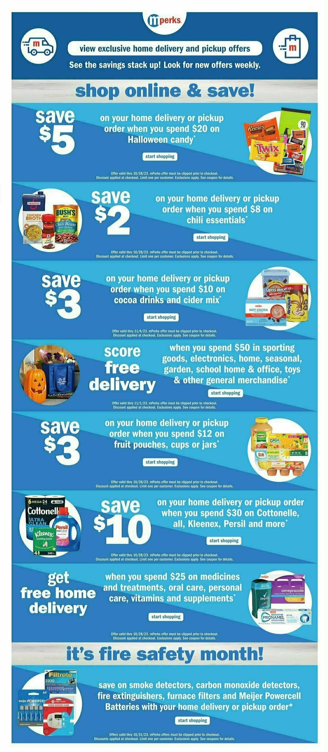 Meijer Weekly Ad from October 22