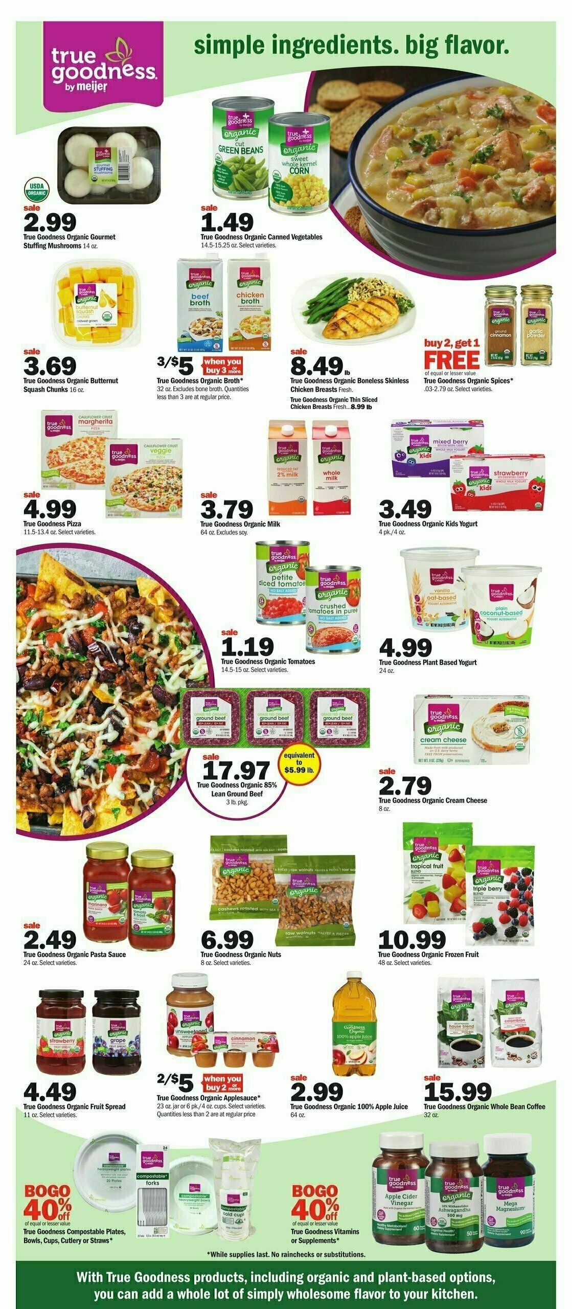 Meijer Weekly Ad from October 29