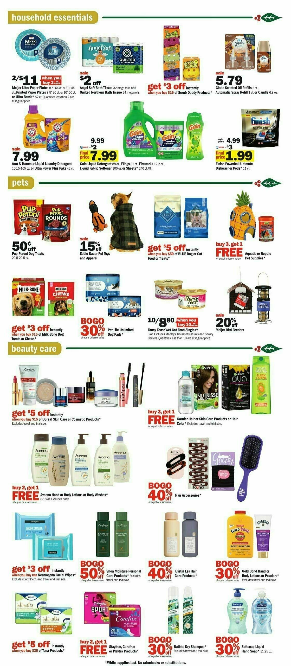 Meijer Weekly Ad from October 29
