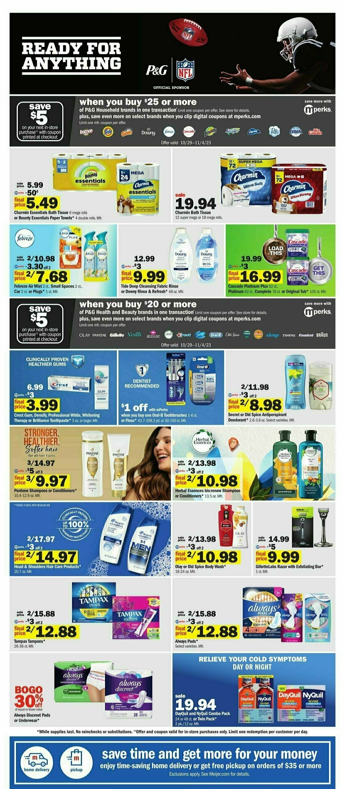 Meijer Weekly Ad from October 29
