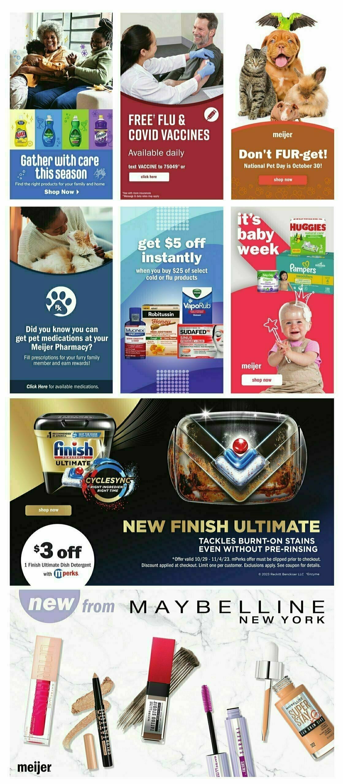 Meijer Weekly Ad from October 29