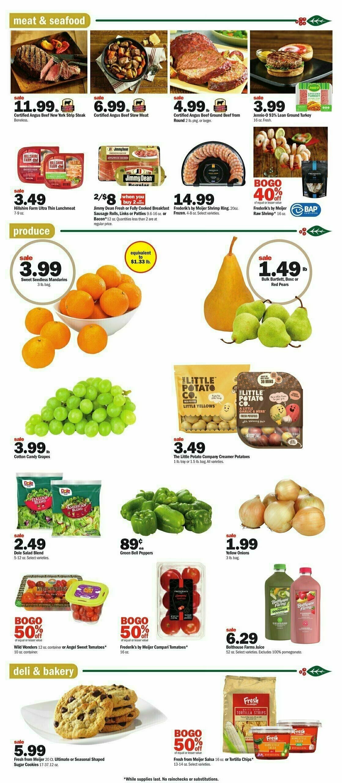 Meijer Weekly Ad from October 29