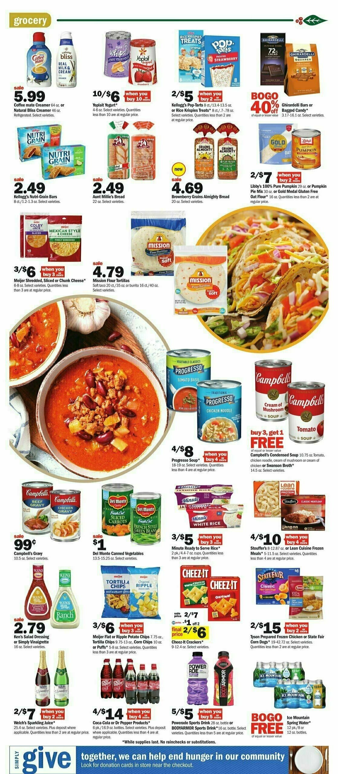 Meijer Weekly Ad from October 29