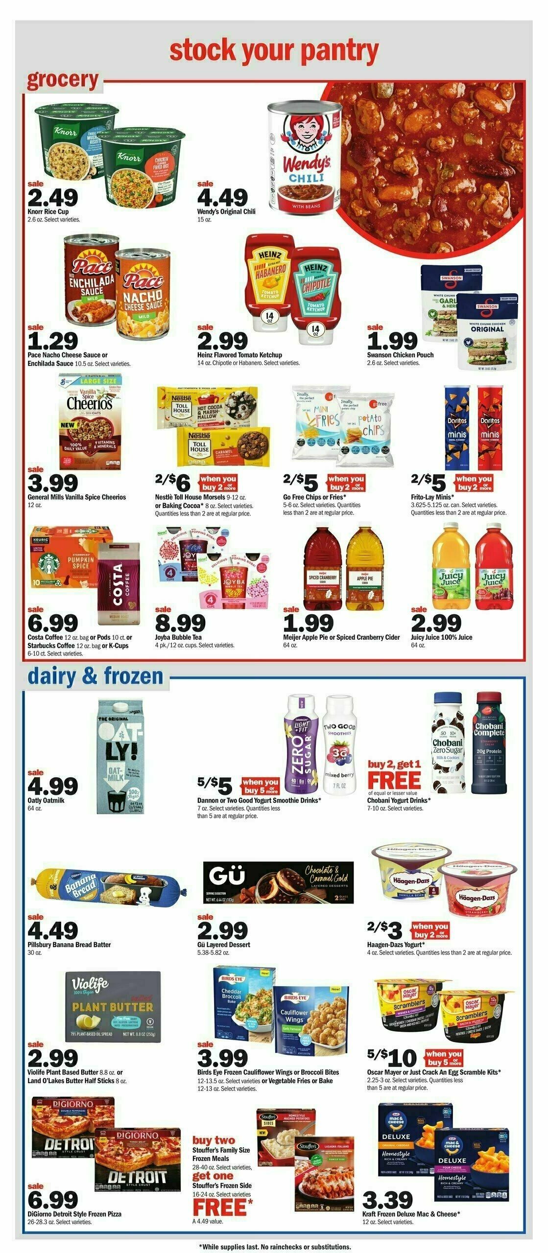 Meijer Weekly Ad from October 29