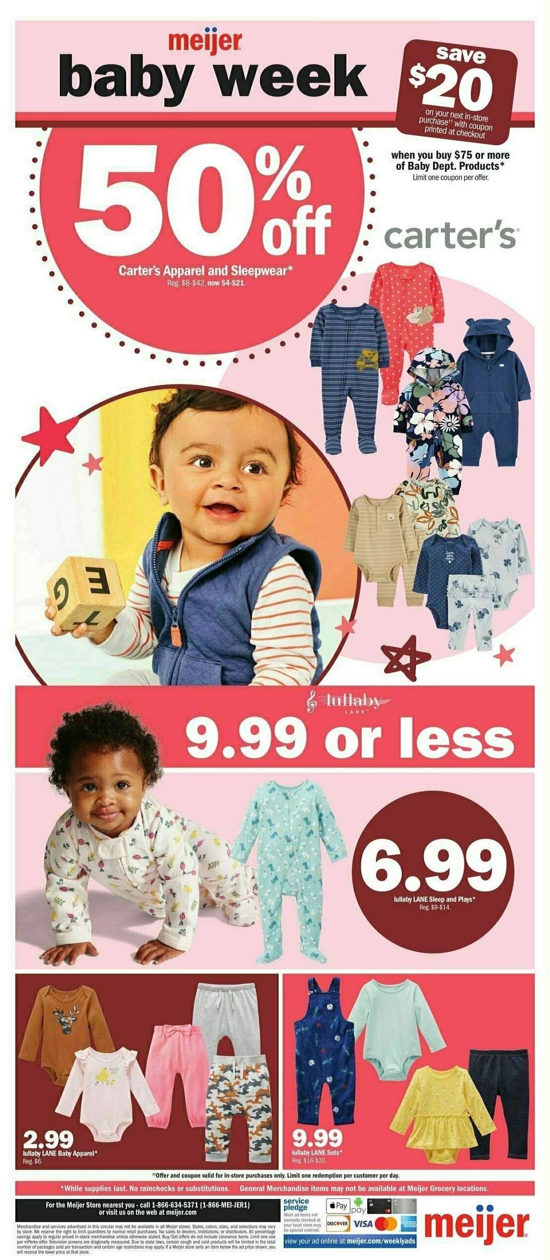 Meijer Baby Weekly Ad from October 29