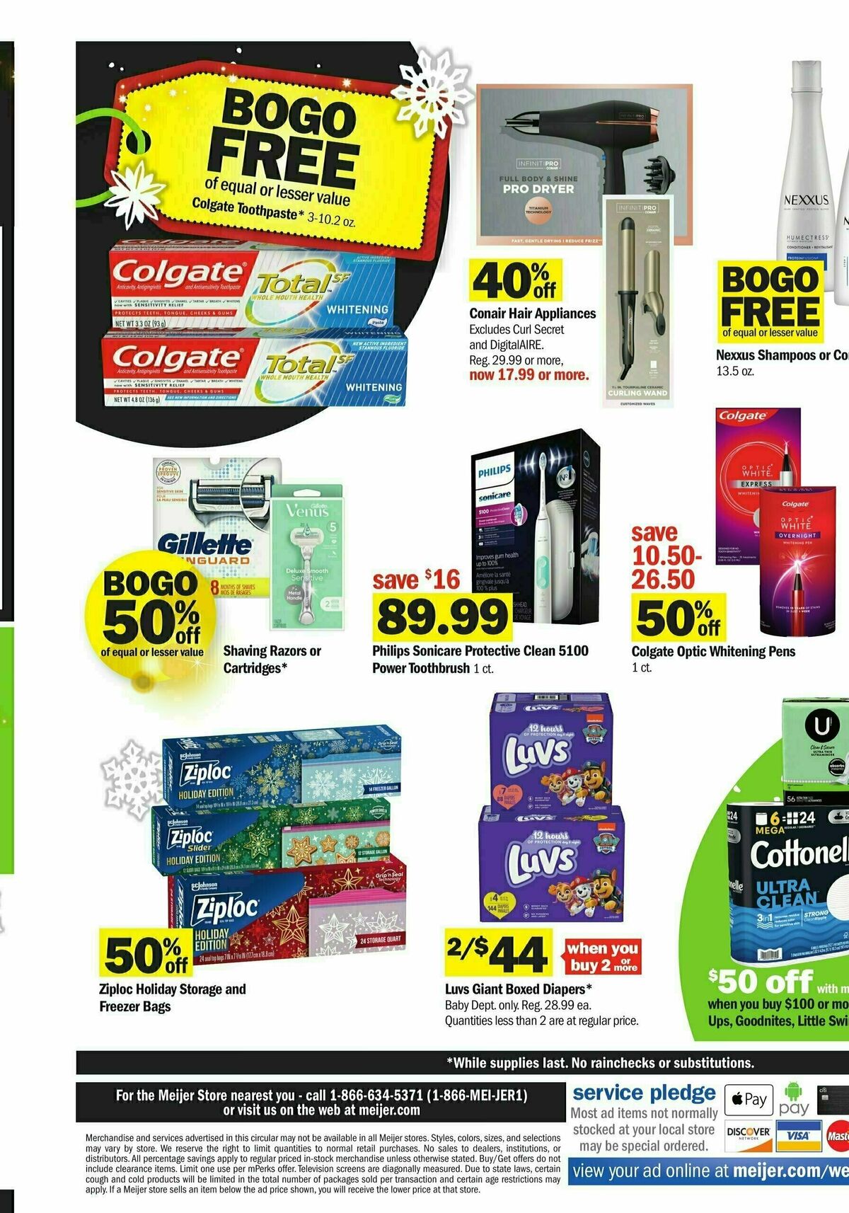 Meijer Black Friday 3-Day Sale Weekly Ad from November 23