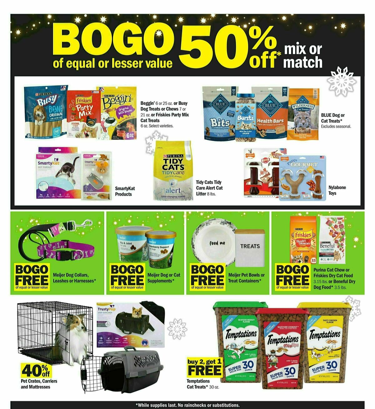 Meijer Black Friday 3-Day Sale Weekly Ad from November 23