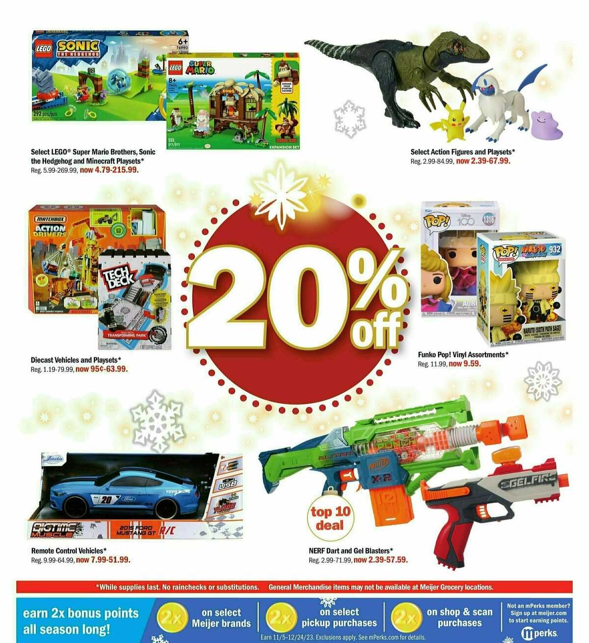 Meijer Holiday Ad Weekly Ad from November 12