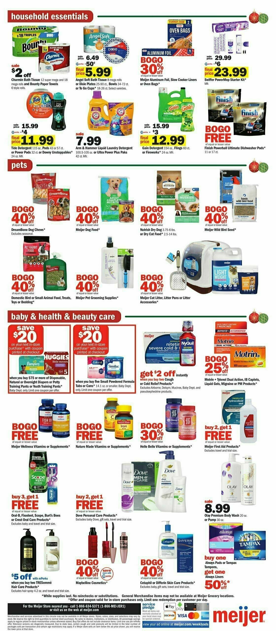 Meijer Weekly Ad from November 19