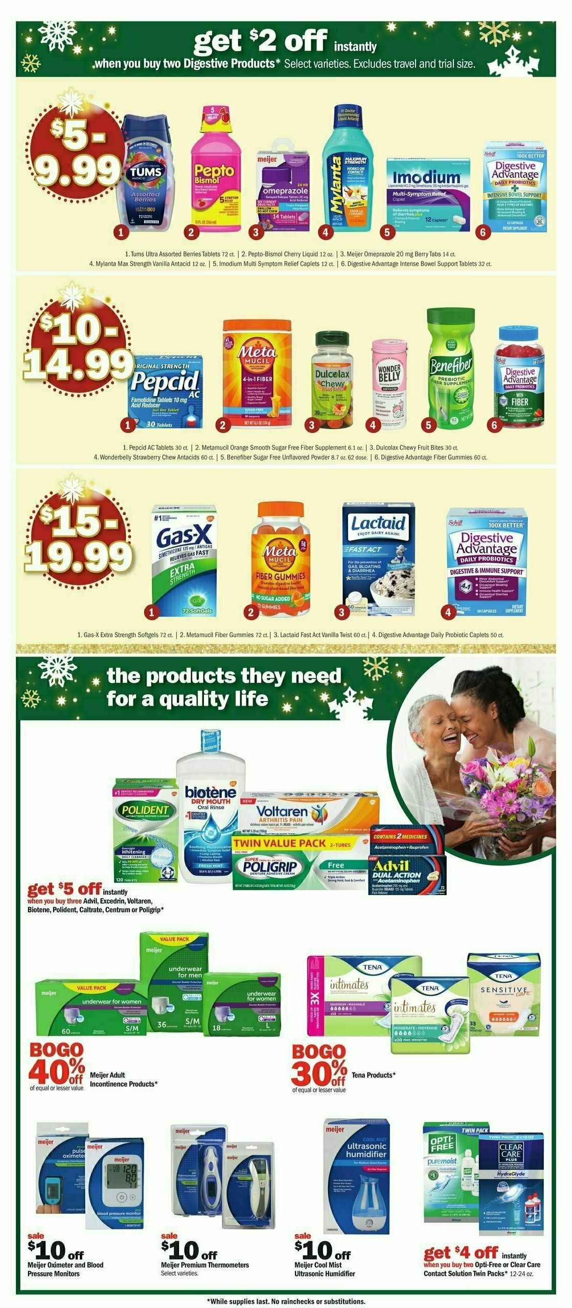 Meijer Weekly Ad from November 19