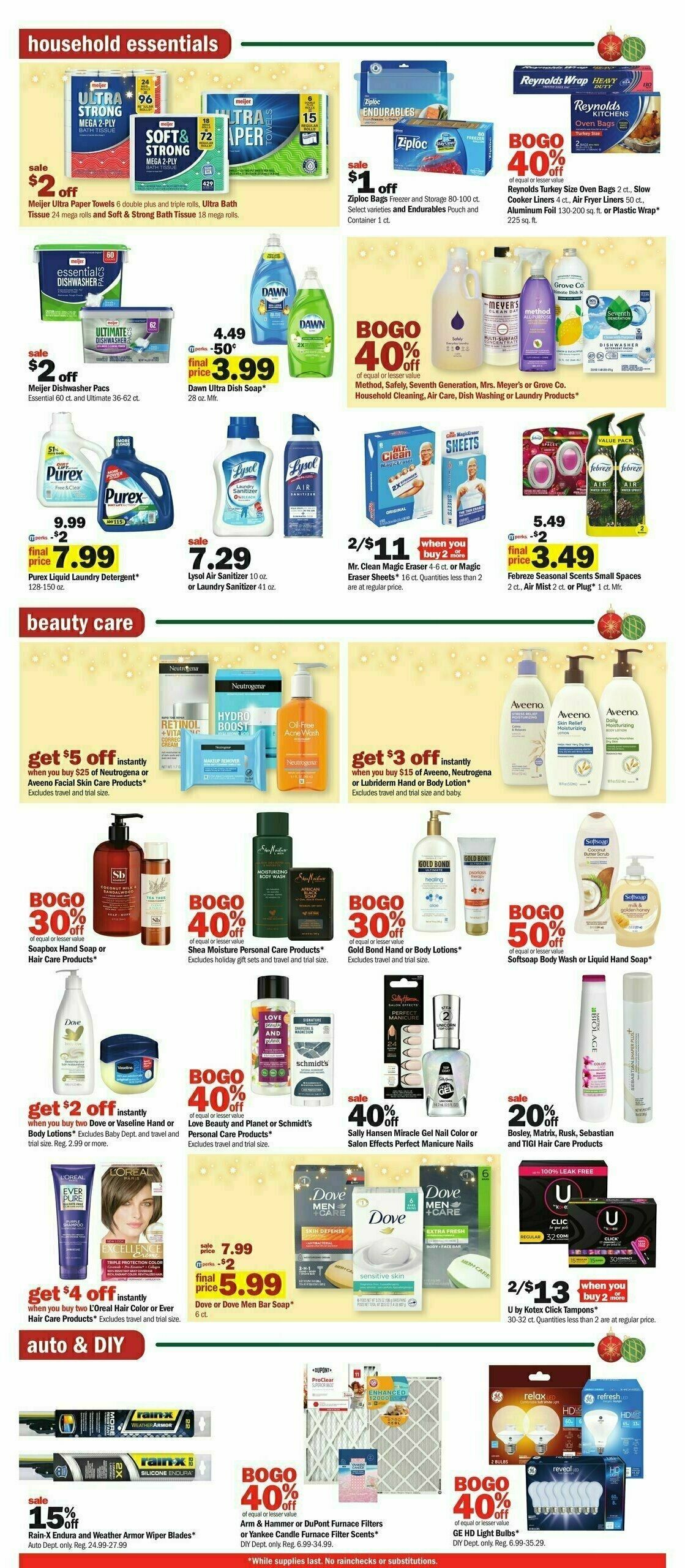 Meijer Weekly Ad from November 26