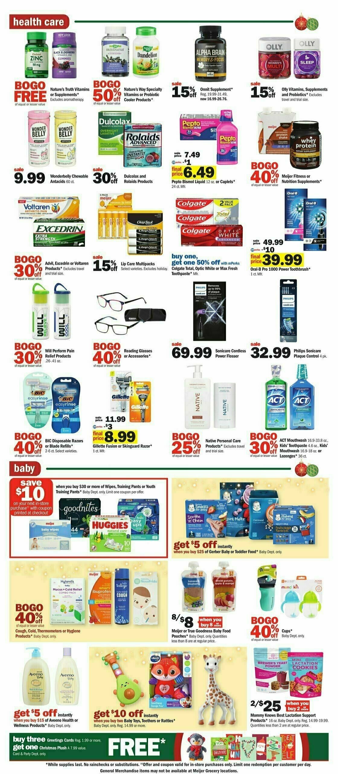 Meijer Weekly Ad from November 26