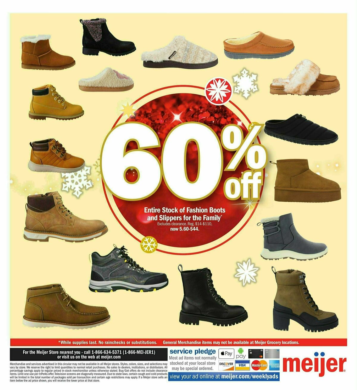 Meijer Holiday Ad Weekly Ad from December 3
