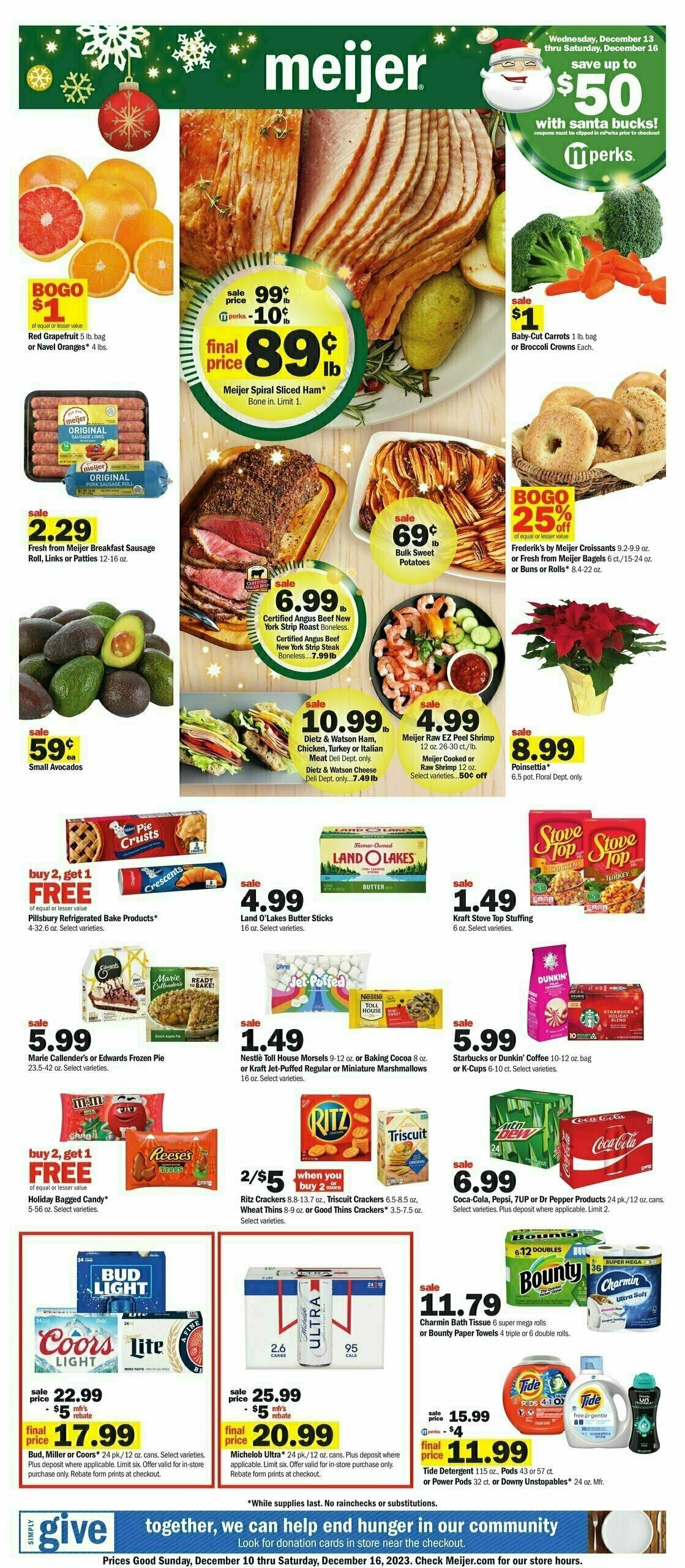 Meijer Weekly Ad from December 10