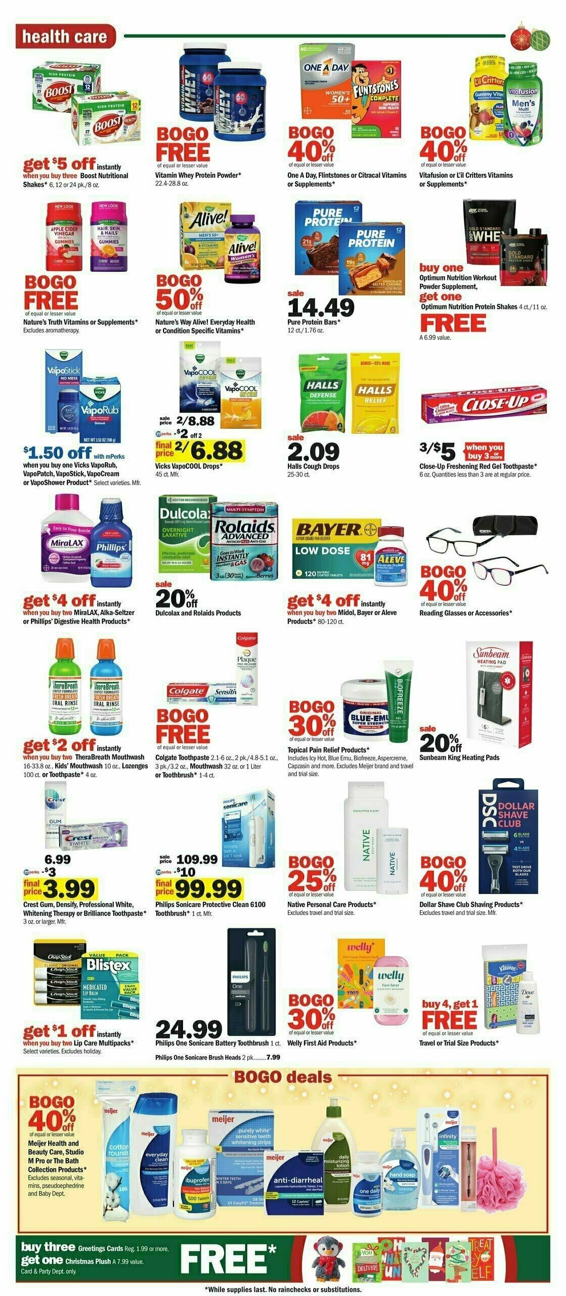 Meijer Weekly Ad from December 10