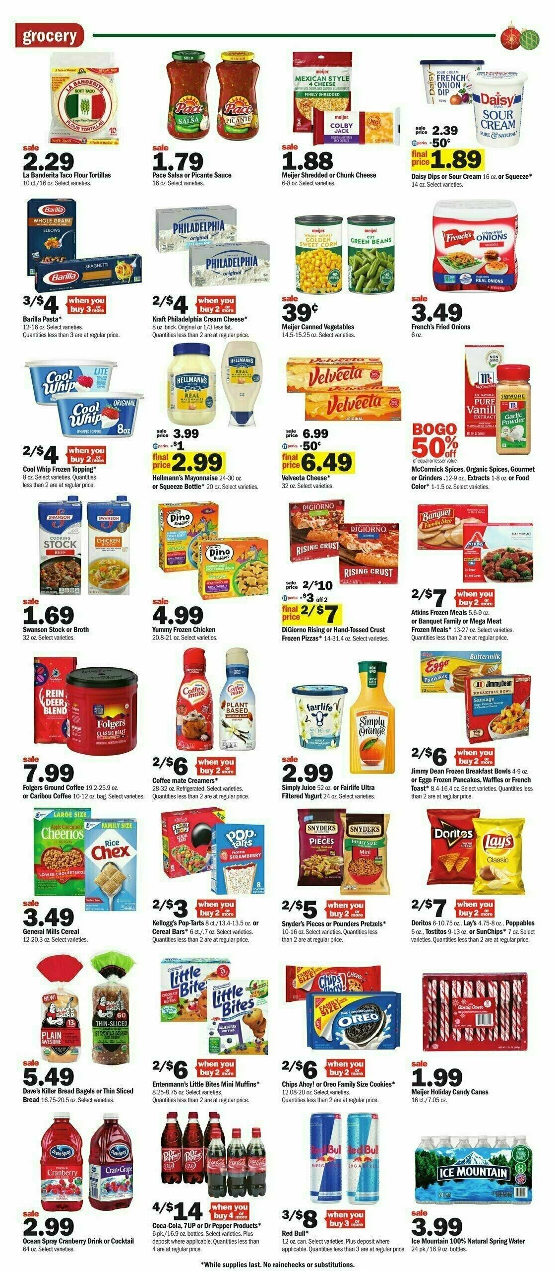 Meijer Weekly Ad from December 17