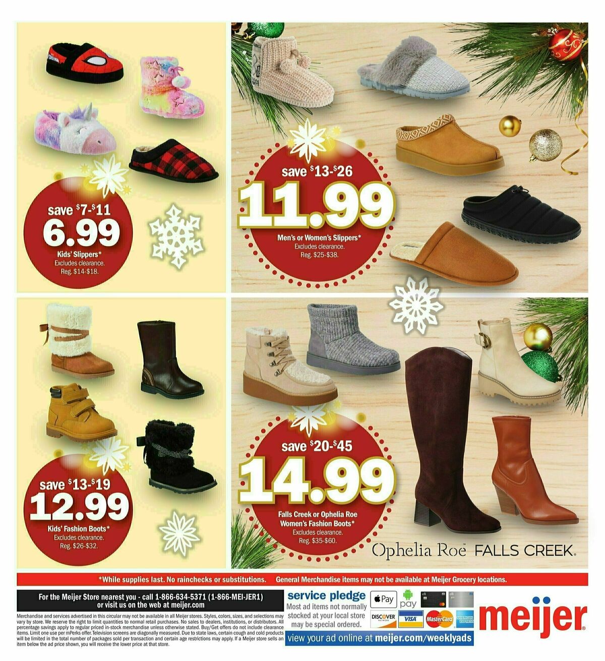 Meijer Holiday Ad Weekly Ad from December 17