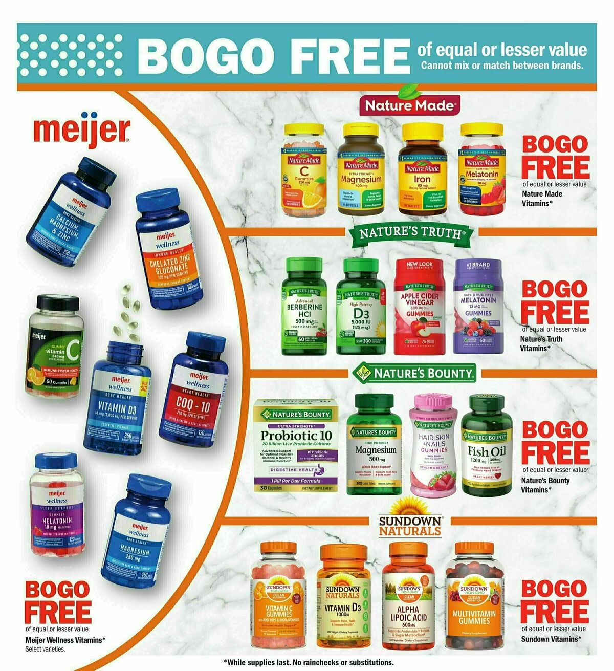 Meijer Start Strong & Save Weekly Ad from December 26