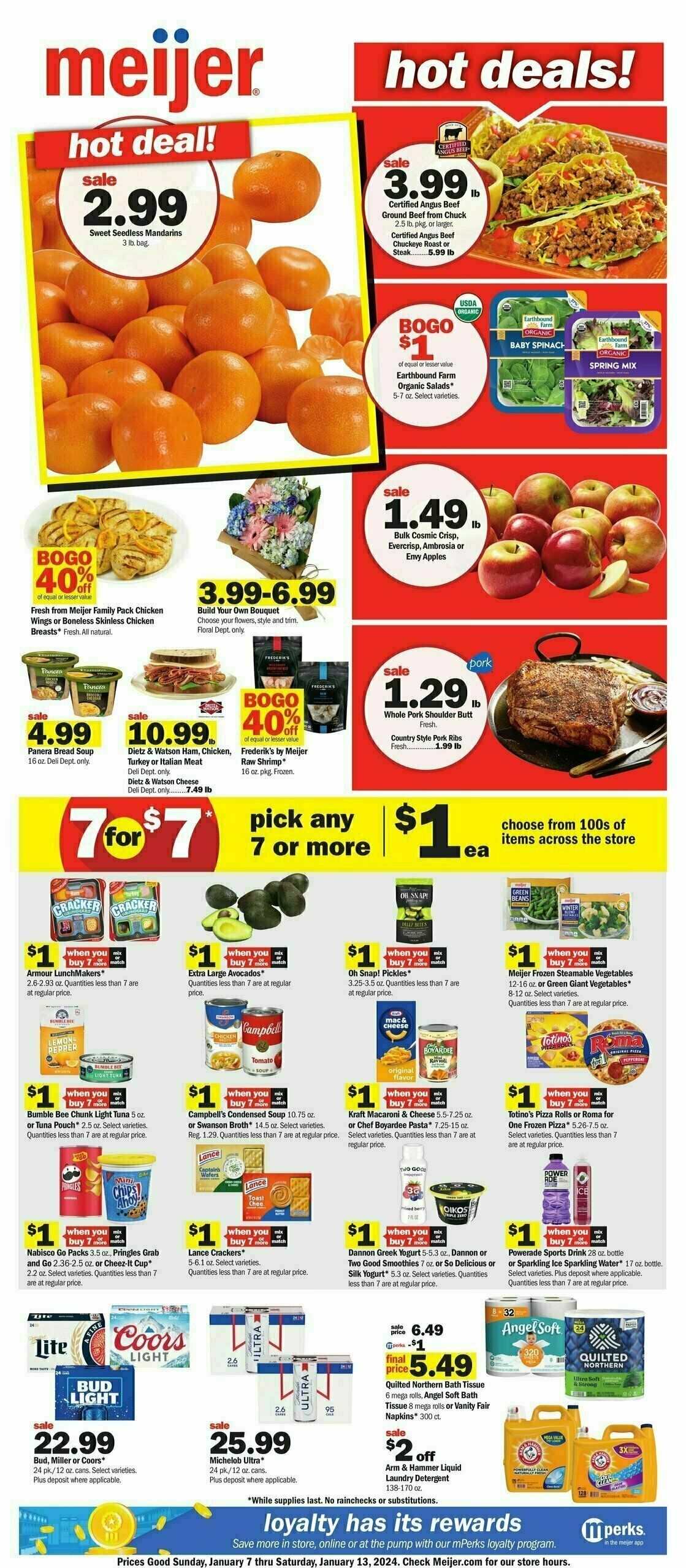 Meijer Weekly Ad from January 7