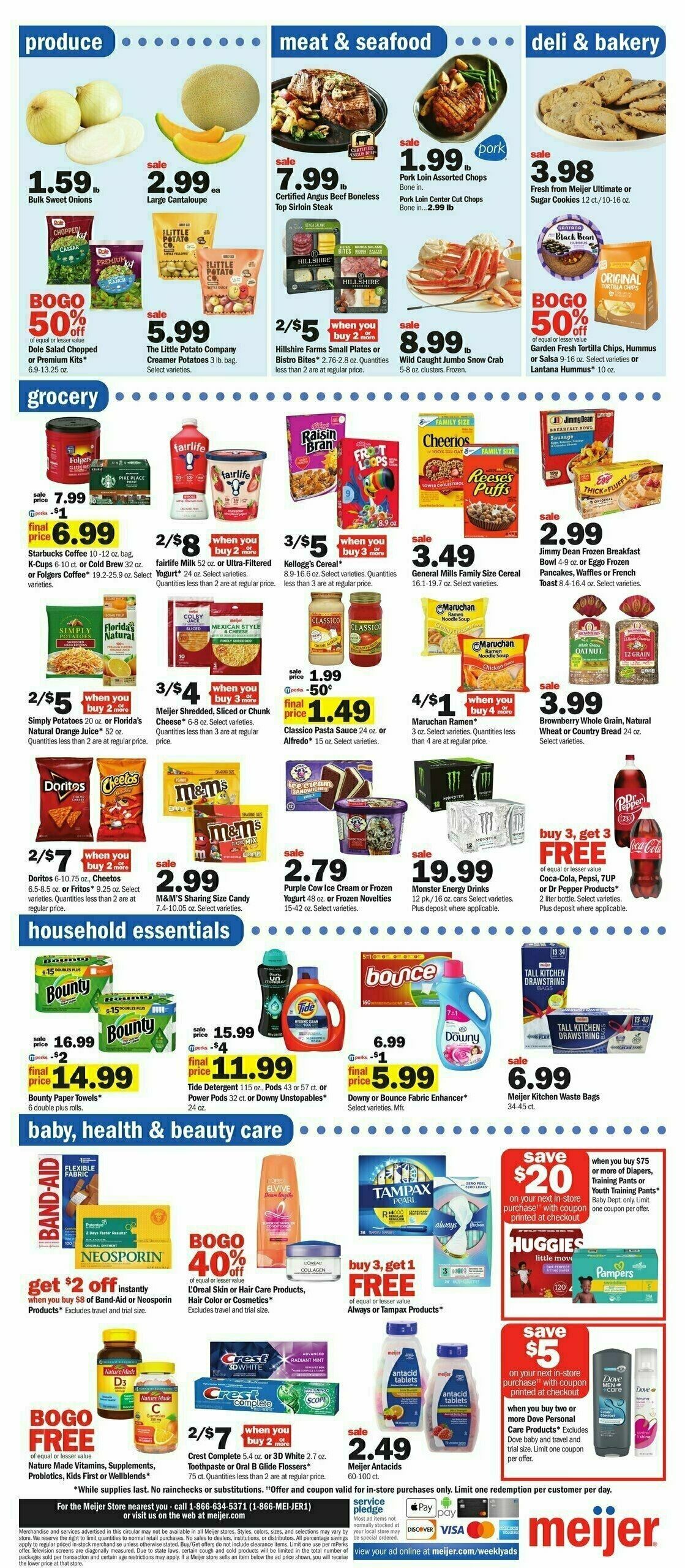 Meijer Weekly Ad from January 7